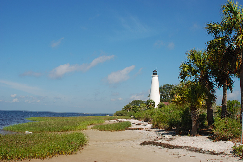 View of The St Marks Lighthouse